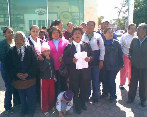 Respaldan habitantes de colonia Sahop zona de transferencia